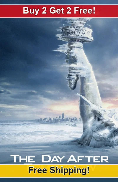 The Day After Tomorrow 2004-01 11x17 Movie TV Show Poster Buy 2 Get 2 Free
