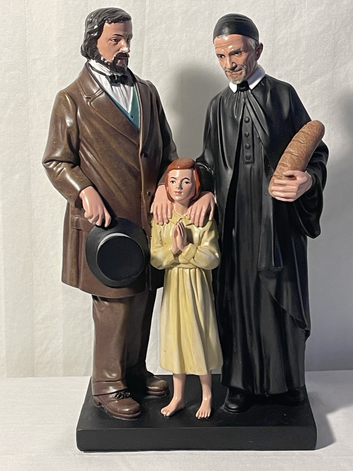 Vintage St Vincent De Paul Blessed Frederic Ozanam 11 Inch Statue Figurine Vintage St Vincent De Paul Blessed Frederic Ozanam 11 Inch Statue Figurine