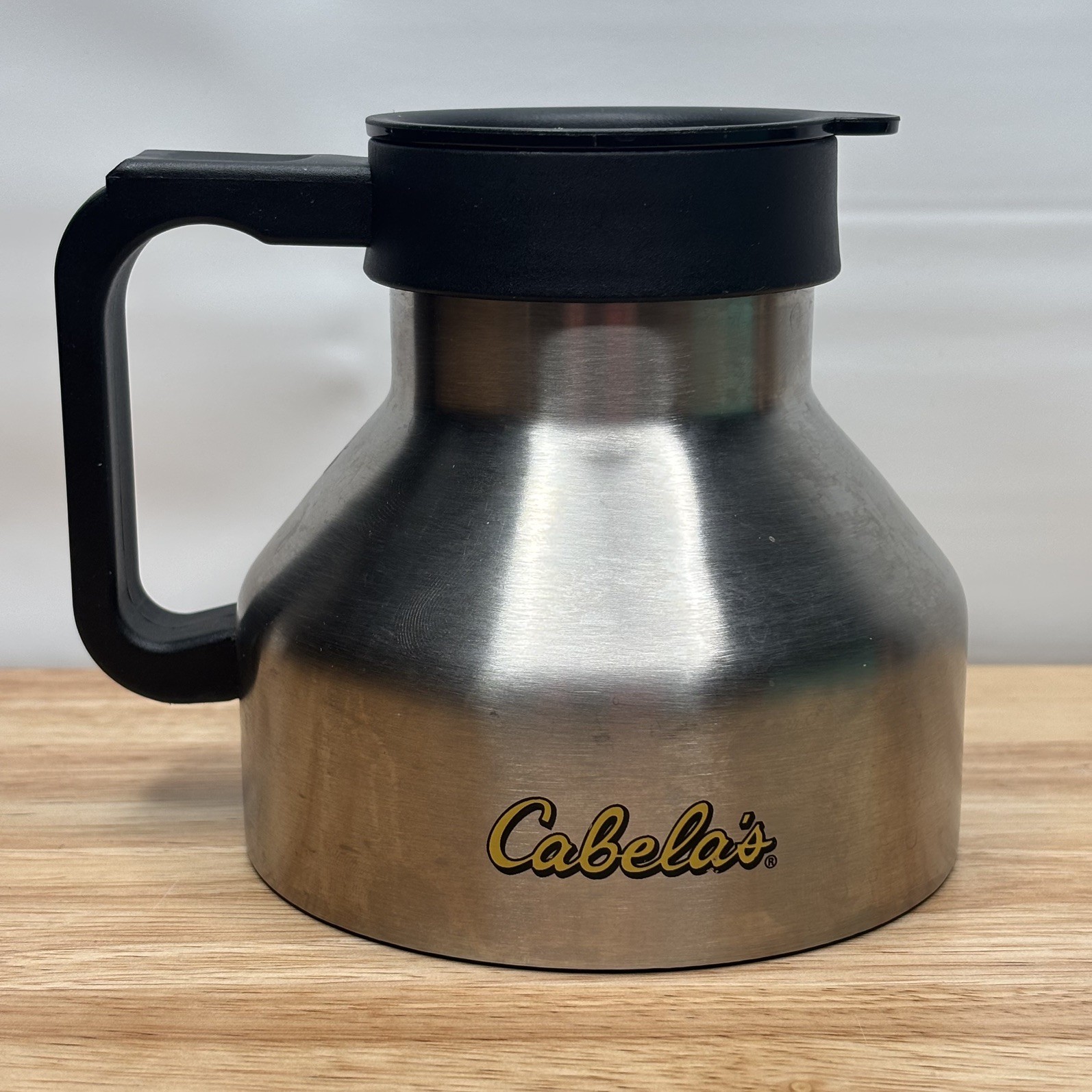 Vintage Cabela\'s Bergschrund Chubby Mug Stainless Thermal Coffee Travel Mug