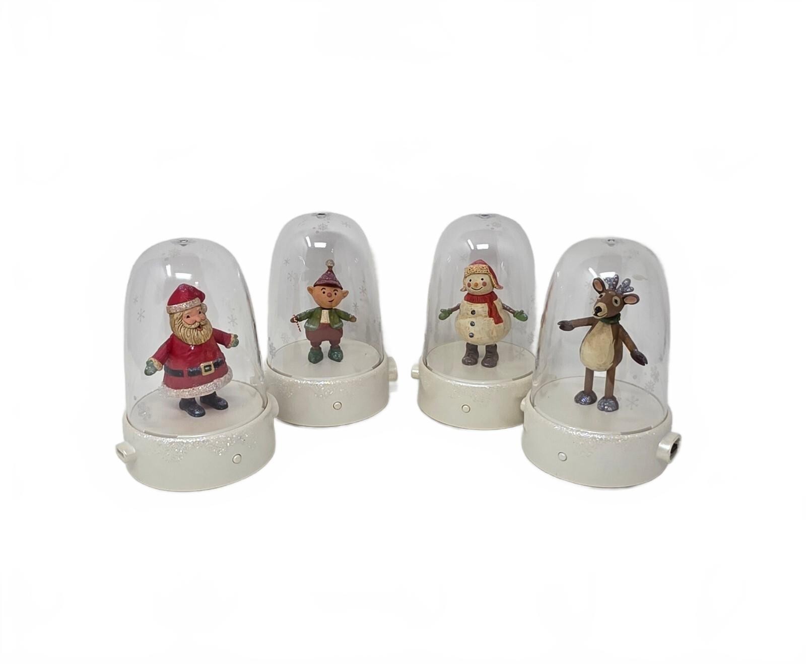 2008 Hallmark Happy Tappers Set of 4 Musical Dancing Christmas Figures 2008 Hallmark Happy Tappers Set of 4 Musical Dancing Christmas Figures