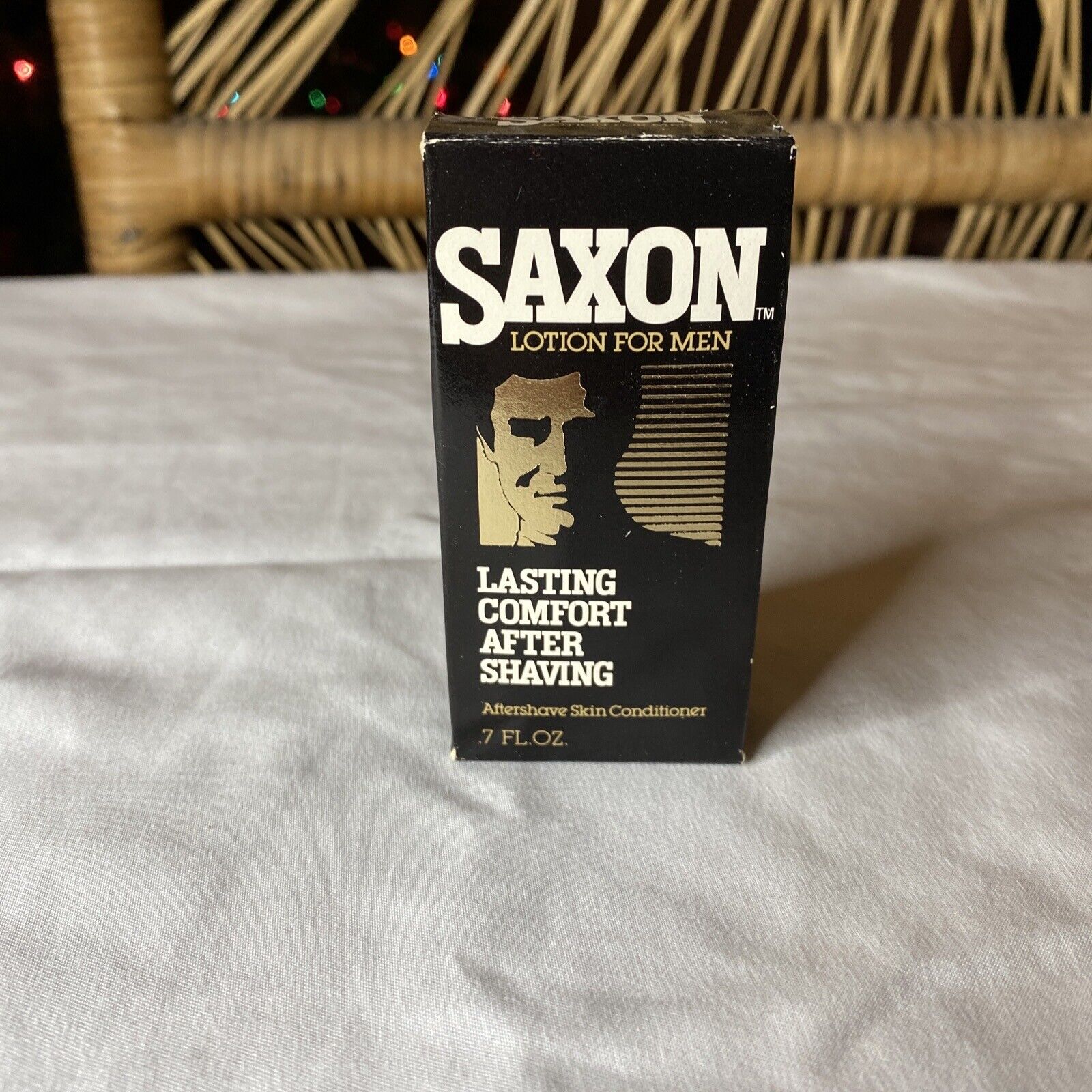 Vintage Vicks Saxon After Shave Lotion  2.5 OZ NEW NOS VTG Super Rare