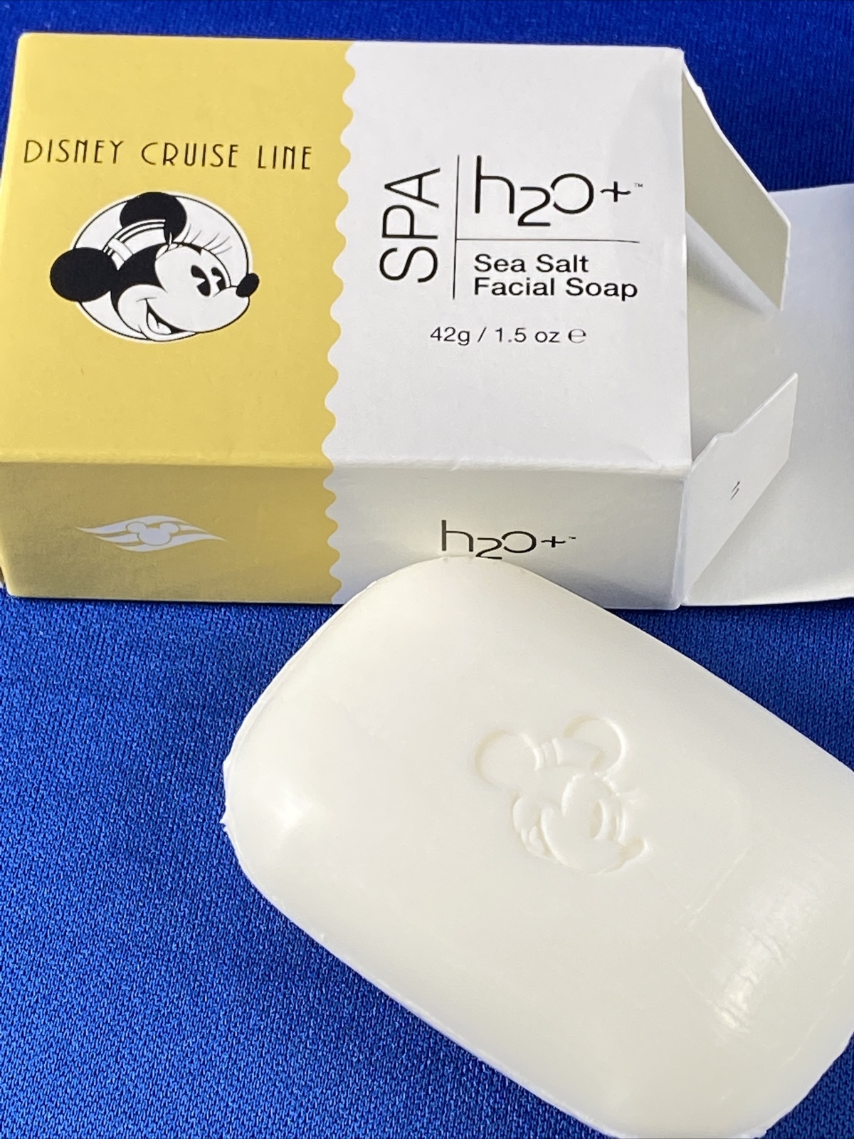 Disney Cruise Line DCL Room Aquatics H2O+ Spa BOXED FACIAL SOAP BAR Minnie Mouse