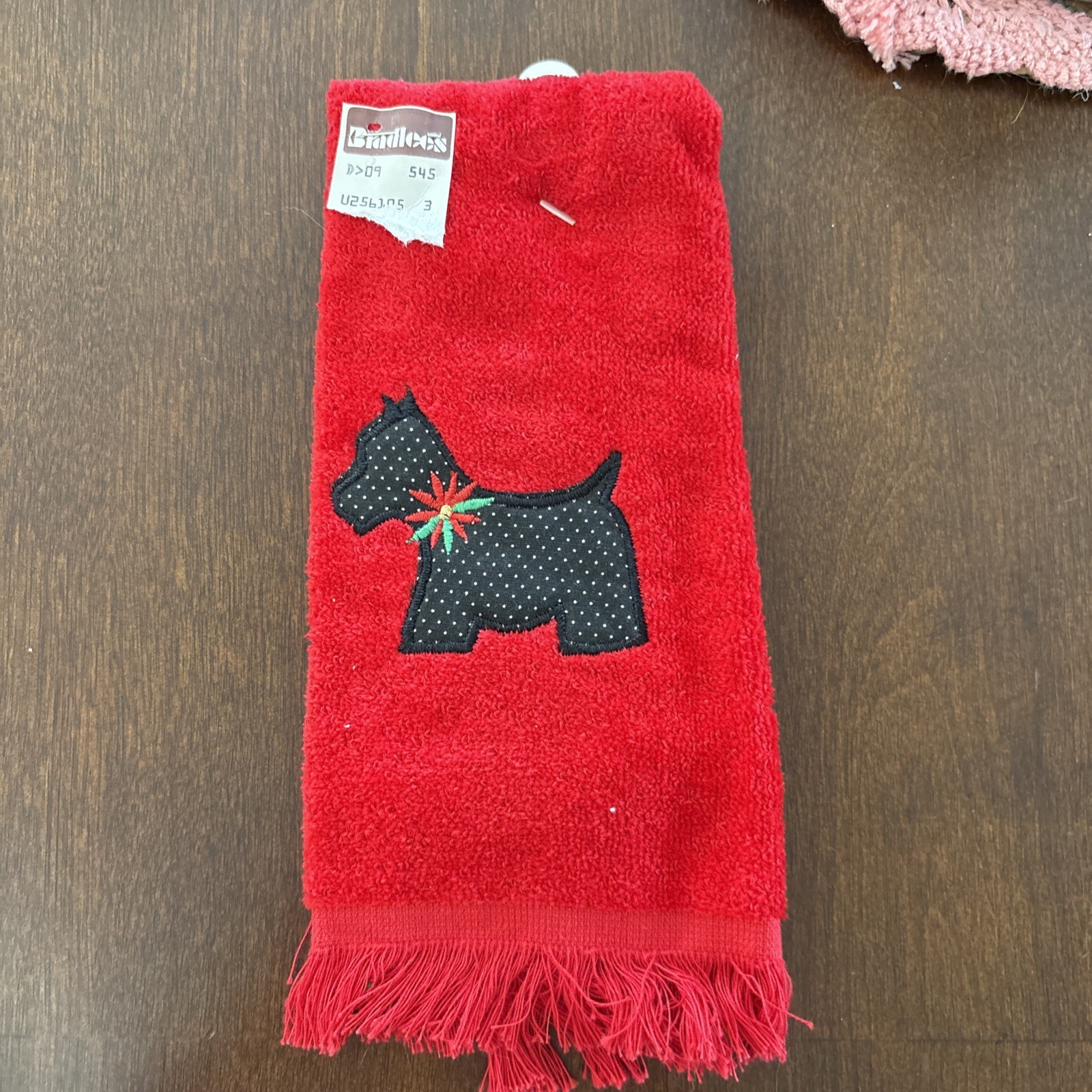 vintage cannon bath towel nos Scottie Dog