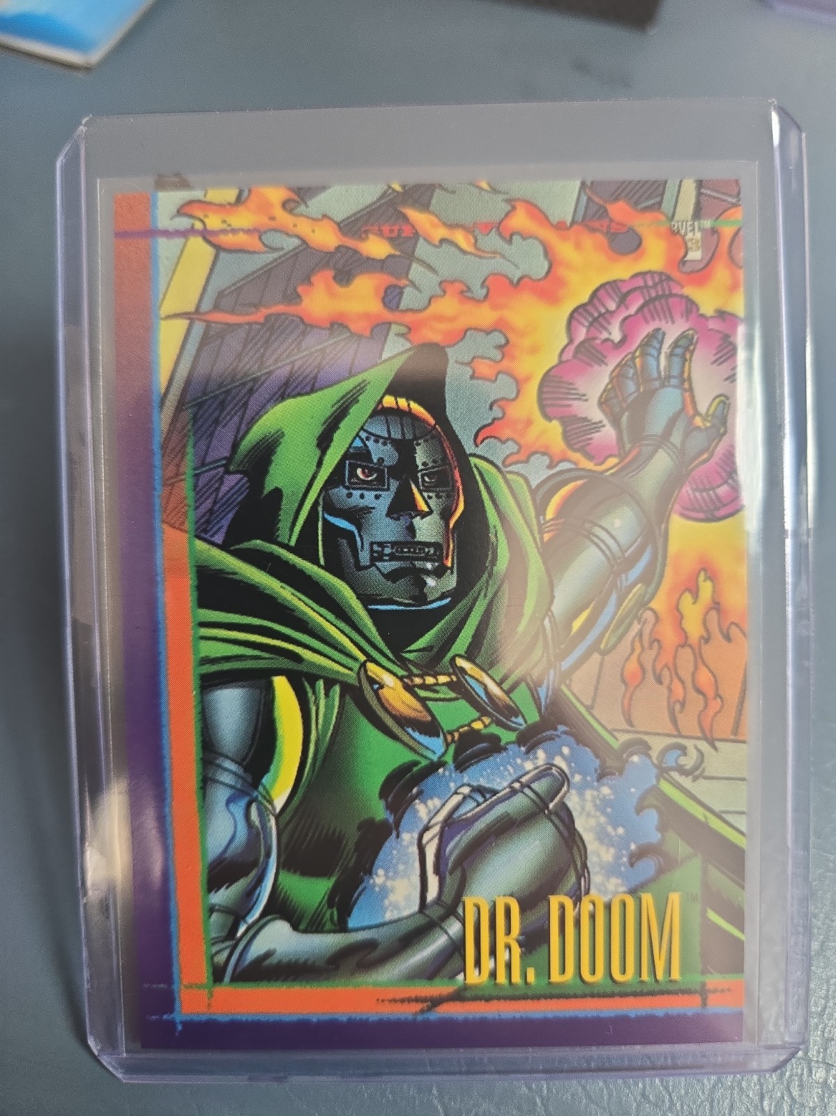 1993 Skybox Marvel Universe Series IV Dr. Doom. Doomsday Doctor Doom