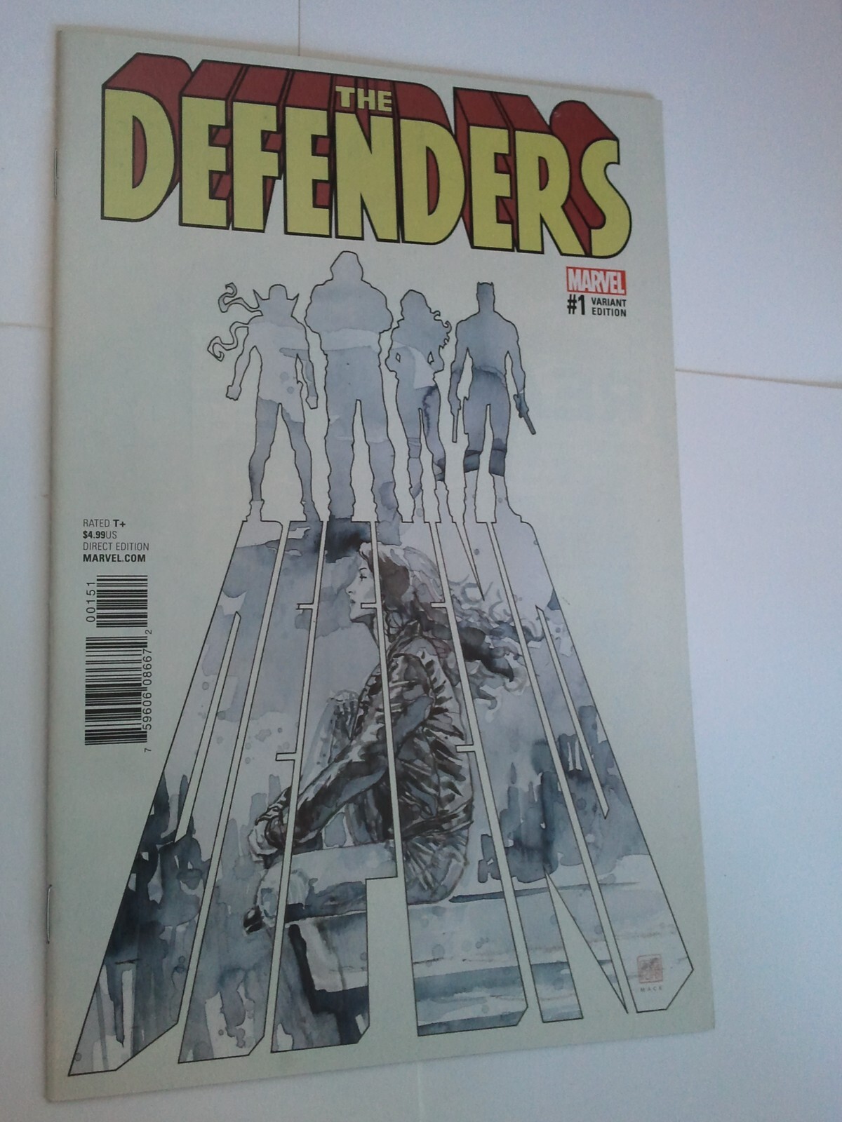 Defenders # 1 NM Mack 1:25 Variant Cover Marvel 1st prnt Bendis Marquez MCU Netf