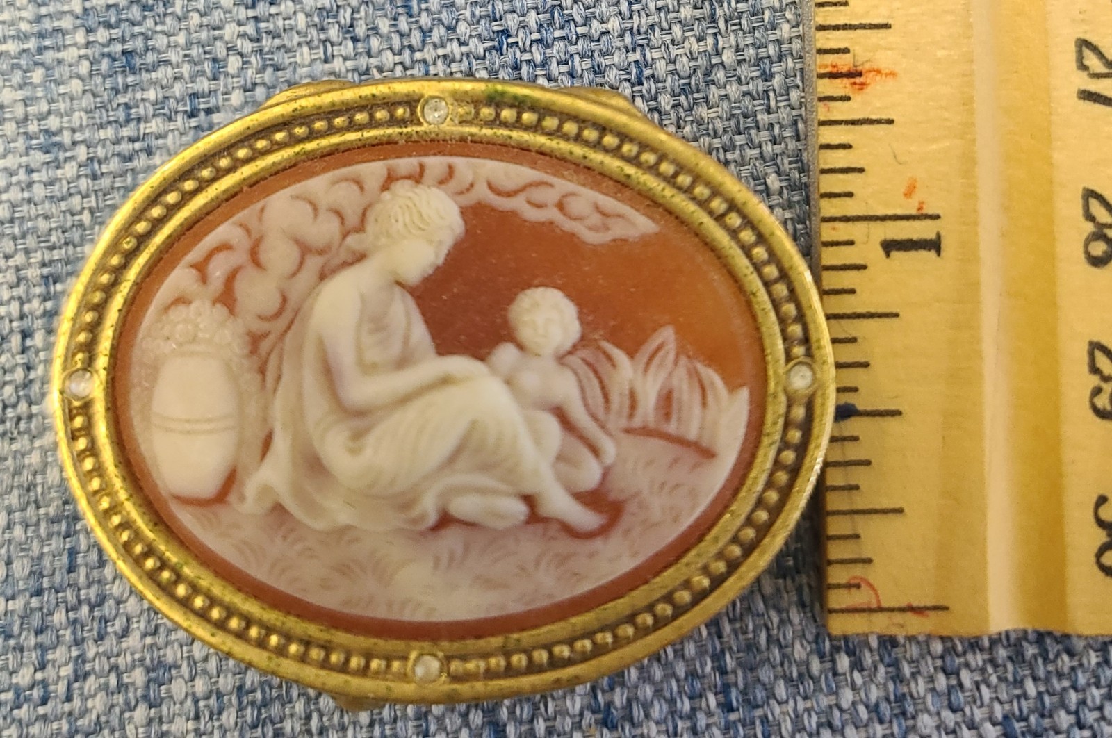 Estée Lauder Youth Dew Solid Perfume Compact, Vintage Style Mirror Case