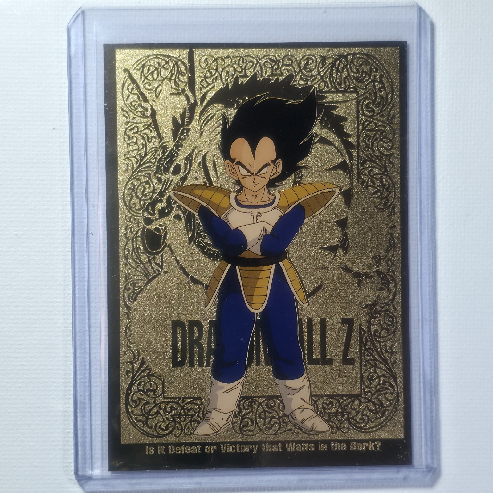 Amada 1998 Dragon Ball Z #G2 Vegeta Insert Non-Sport Trading Card