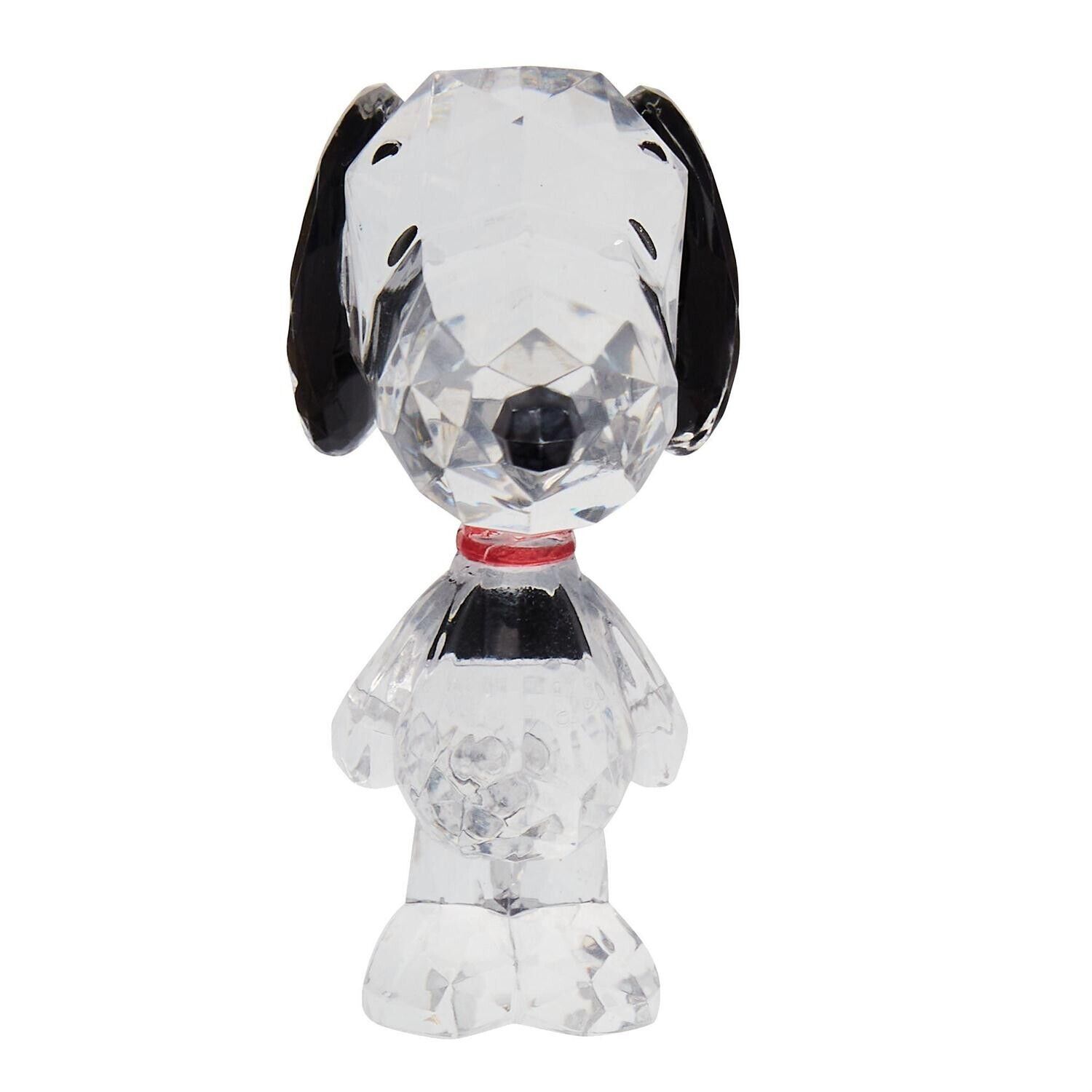 Enesco FACETS Peanuts Snoopy 3.25 Inches Tall Acrylic Figurine 6011525