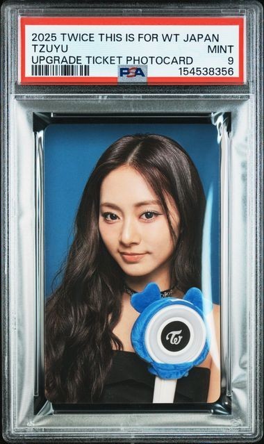 2025 TWICE Tzuyu THIS IS FOR World Tour Japan Upgrade Ticket PC PSA 9 Mint KPop