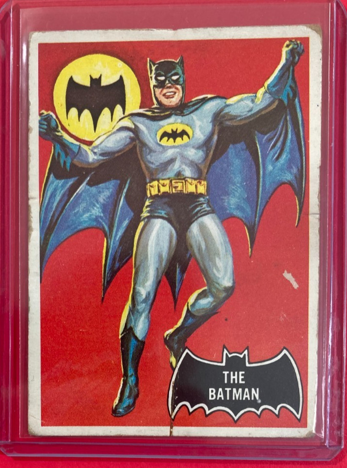 1966 Topps Batman - Black Bat #1 💥🦇 - Rookie