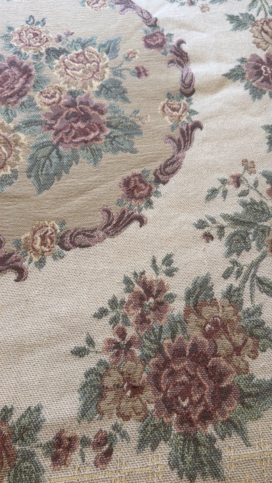 Tapestry Vermont Country Store Bedspread Full / Queen Cottagecore Romance