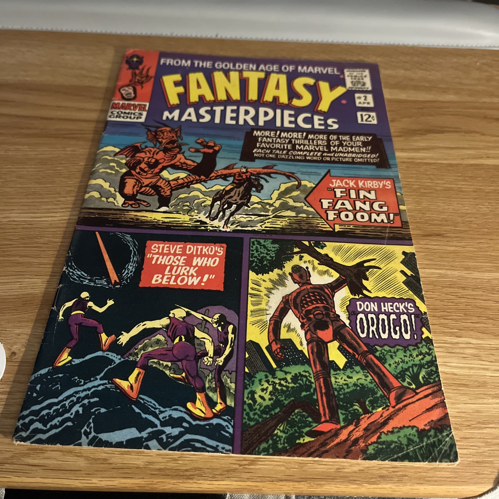 Fantasy Masterpieces #2 (Marvel Comics April 1966)