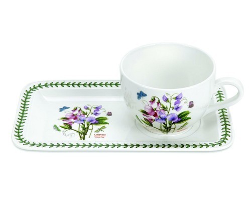 Portmeirion BOTANIC GARDEN Soup And Sandwich Set NIB