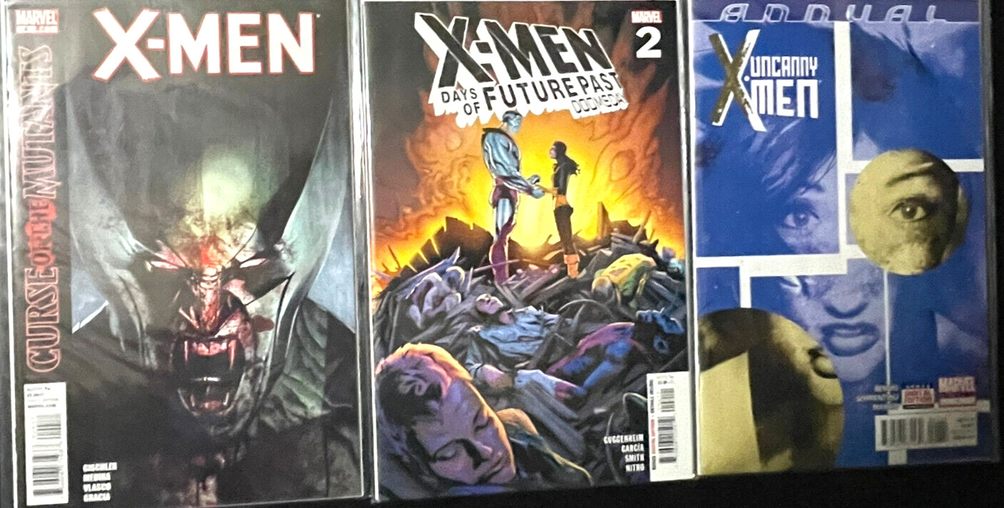 X-Men Related Comic Lot of (3) X-men Annual and x-men comics Marvel Comics X-Men Related Comic Lot of (3) X-men Annual and x-men comics Marvel Comics