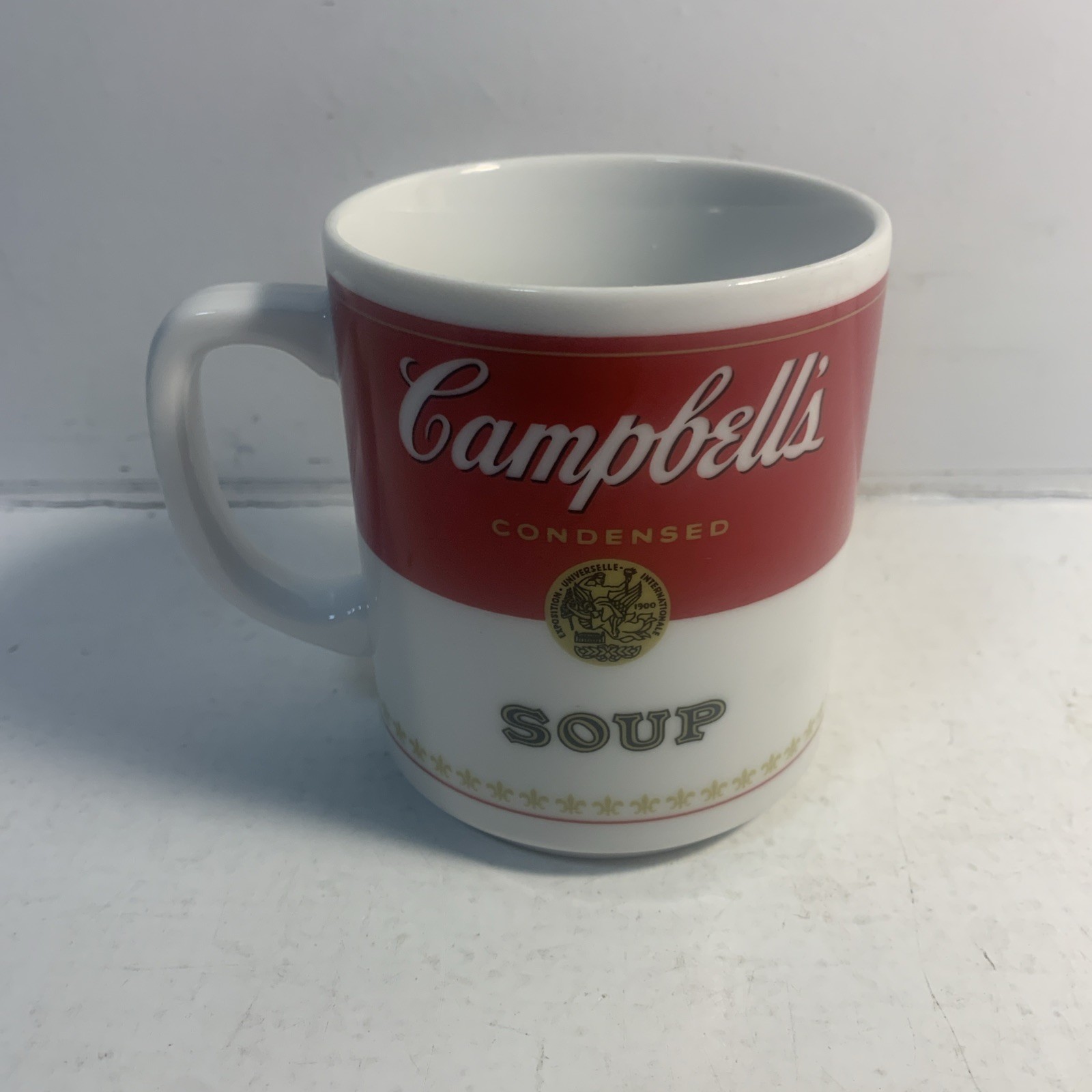 Vintage Campbell\'s Condensed Soup Coffee Mug Cup Genuine Corning Porcelain 1981
