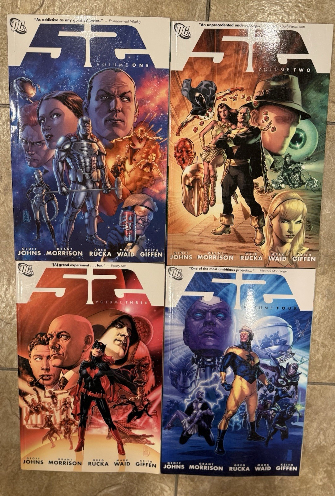 DC Comics Series Fifty Two 1-4 Volume Set- Great Condition