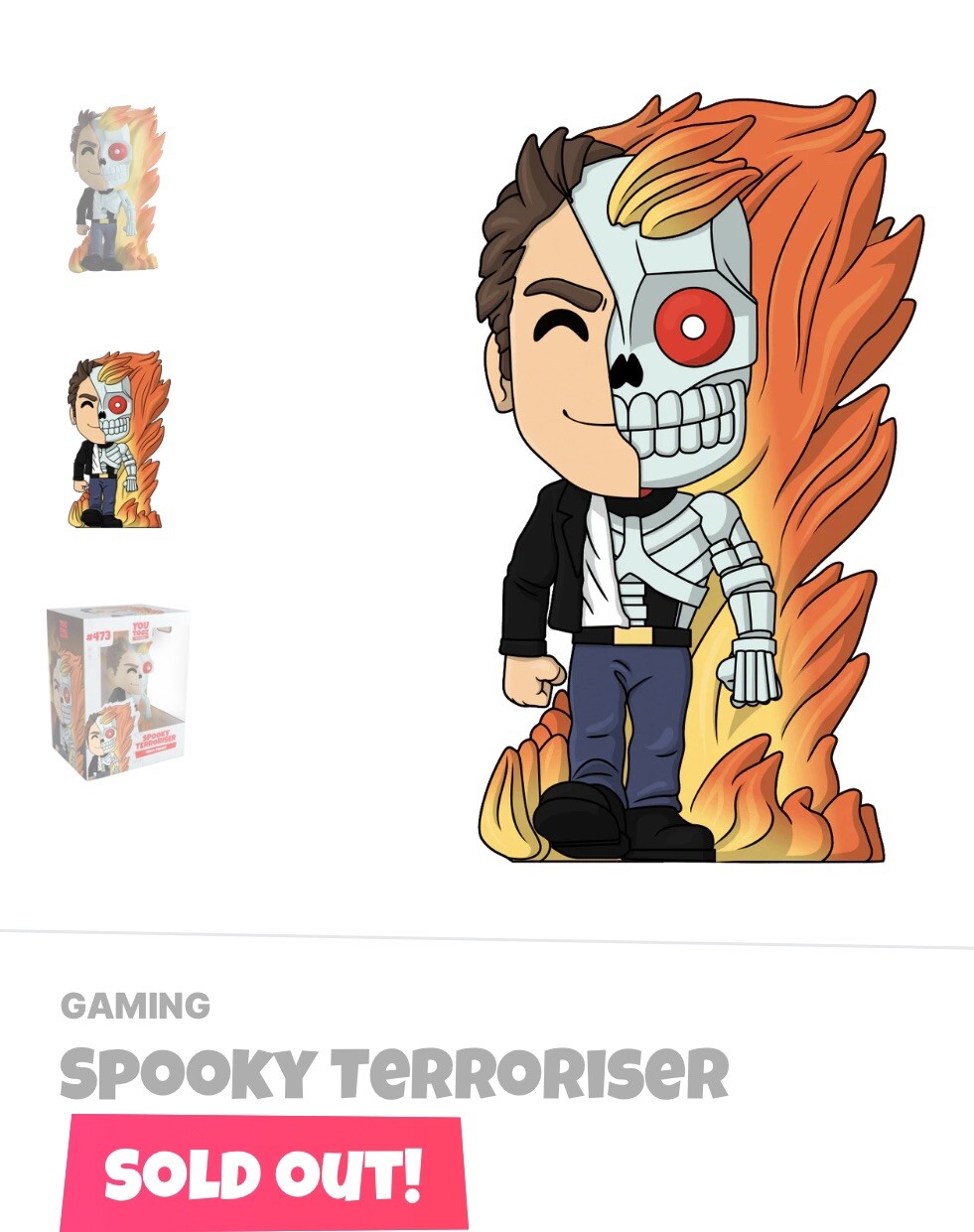YOUTOOZ * Spooky Terroriser * Vinyl Figure * NEW * Sold Out * In hand