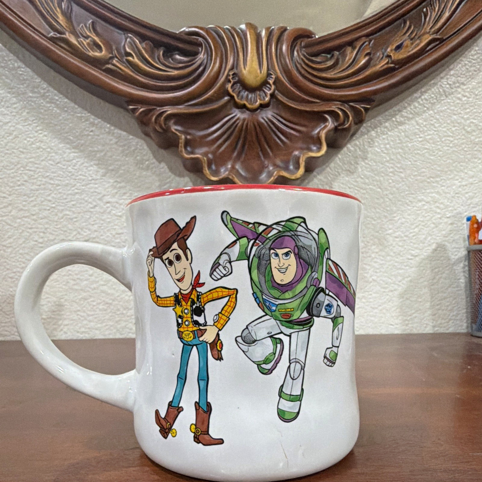 Zrike Brands Disney Toy Story Woody & Buzz Mug \