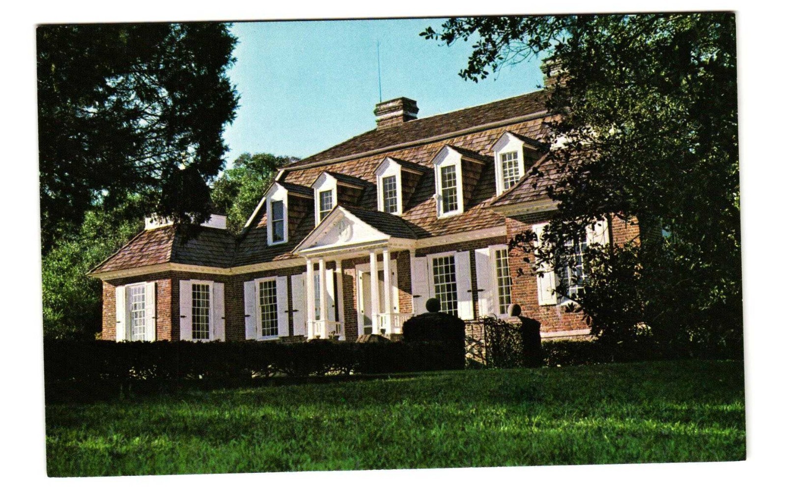 Mulberry Castle erected in 1714 vintage postcard unposted