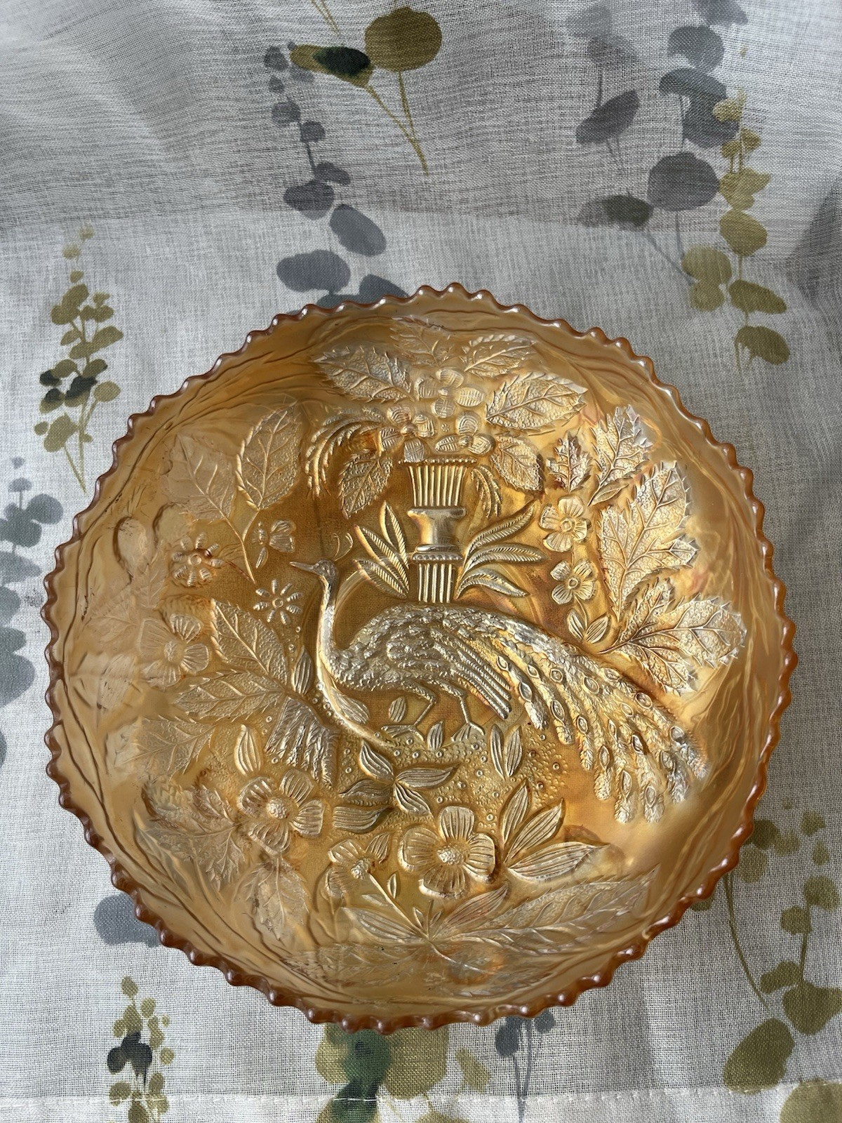 Fenton Marigold Carnival Glass \