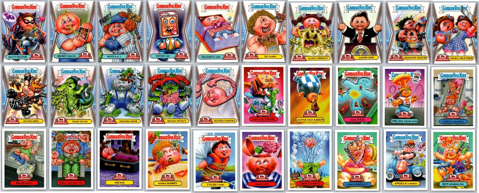 2023 Garbage Pail Kids International Trading Card Day 30-Card Complete Set GPK