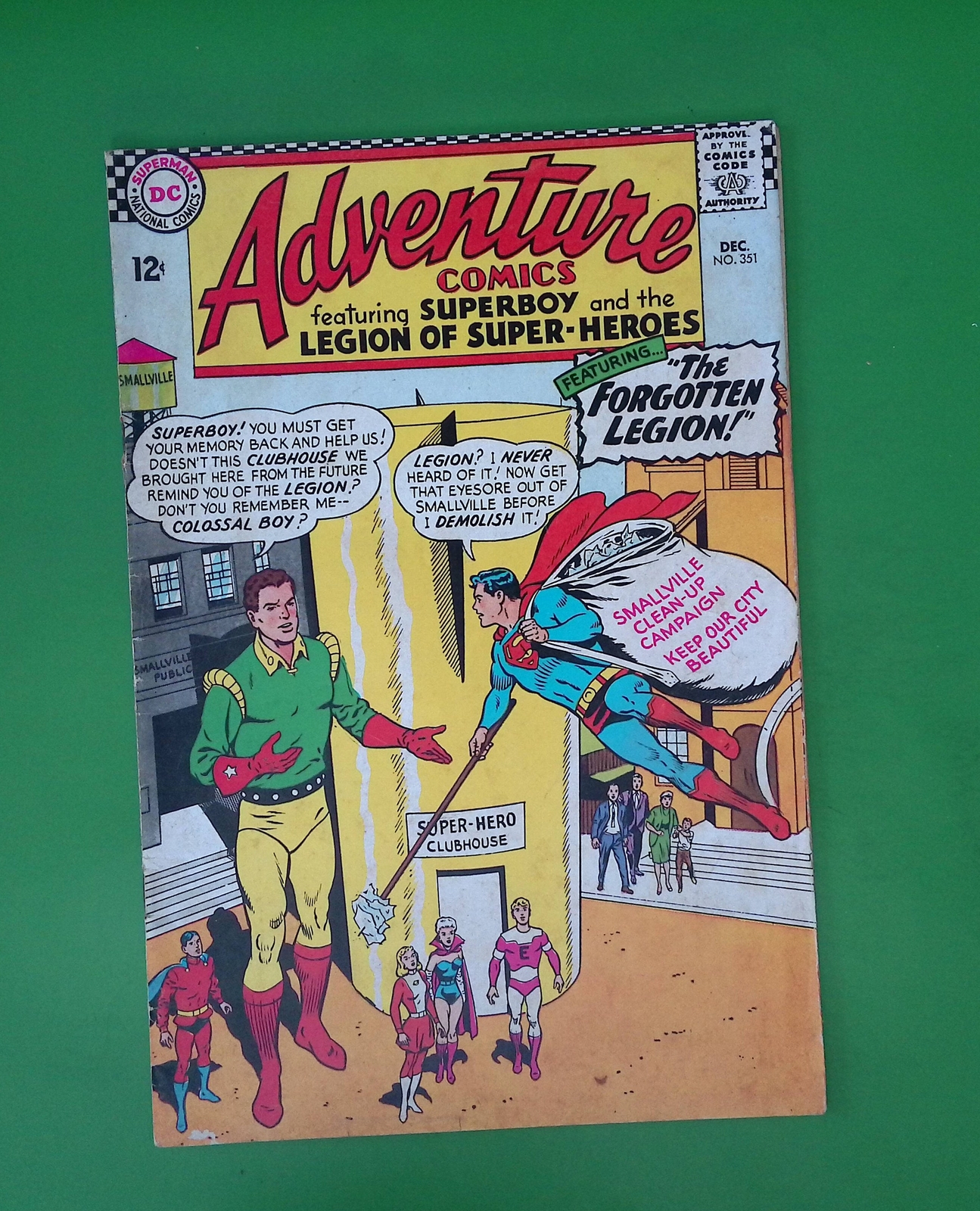 Adventure Comics #351 Vol. 1 1966 DC Comics 3.0 (Extra staples) H82-73