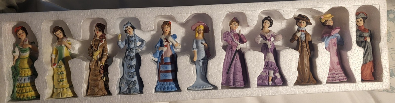 1977 Mini Avon Lady Set Vintage, Collectible, Original Package Set #2