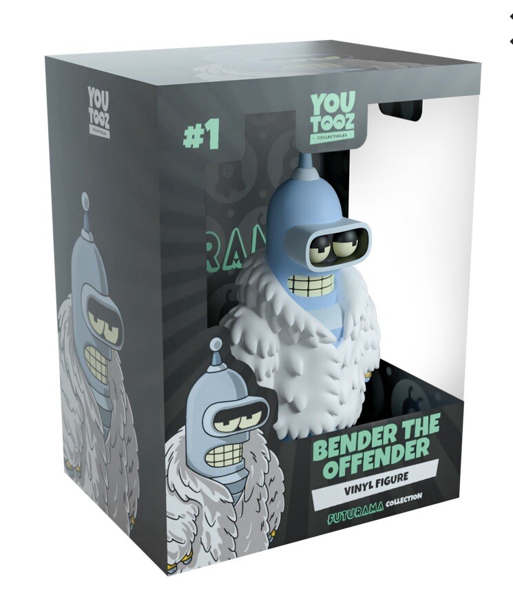 Youtooz * Bender the Offender * Vinyl Figure * Futurama Collection * NEW In Hand