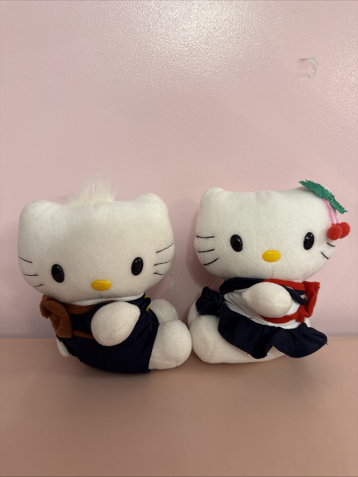 Hello Kitty And Dear Daniel School Outfit Plush Stuffed Toys Pair McDonald’s TW
