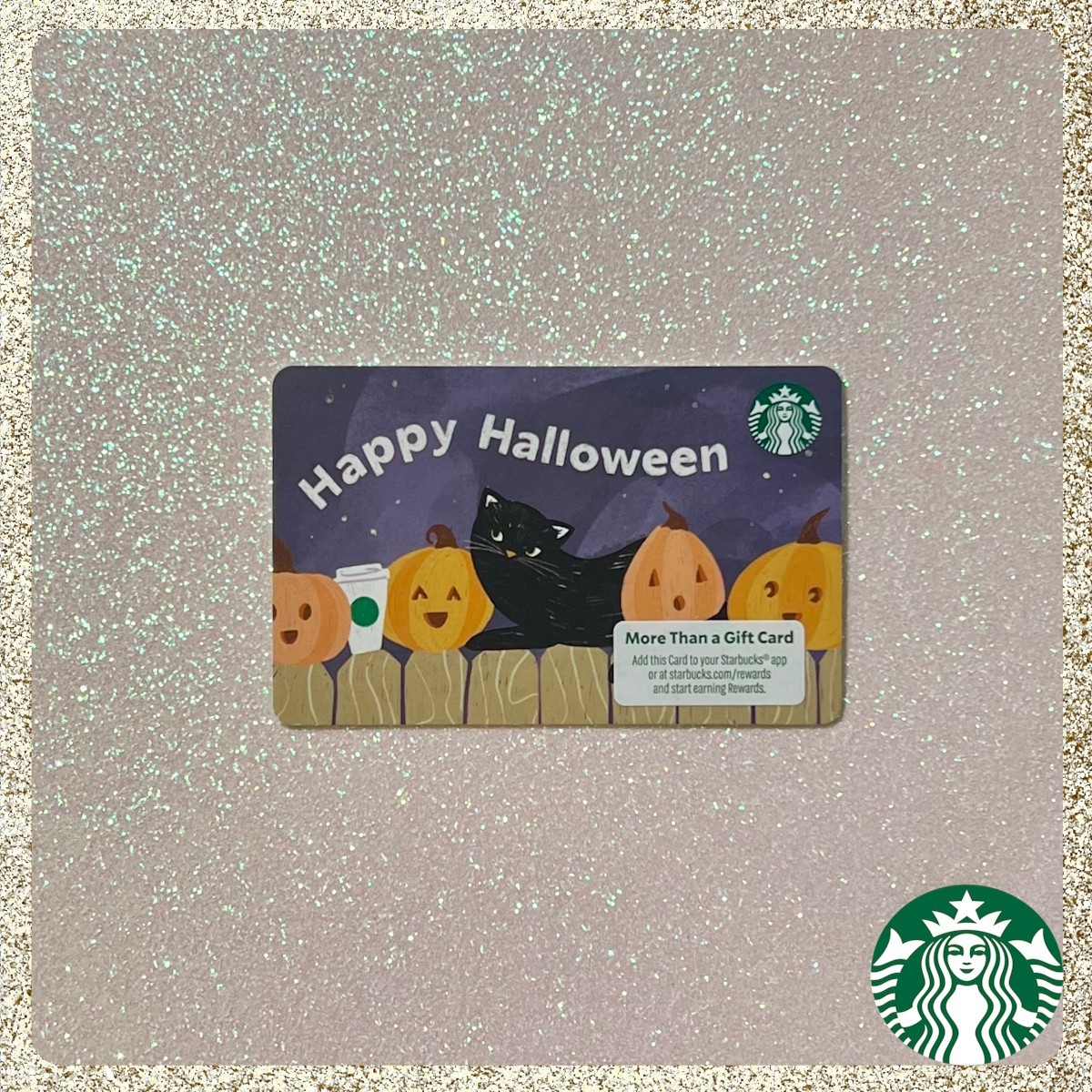 🎃 2025 Starbucks Happy Halloween Gift Card MINT Condition