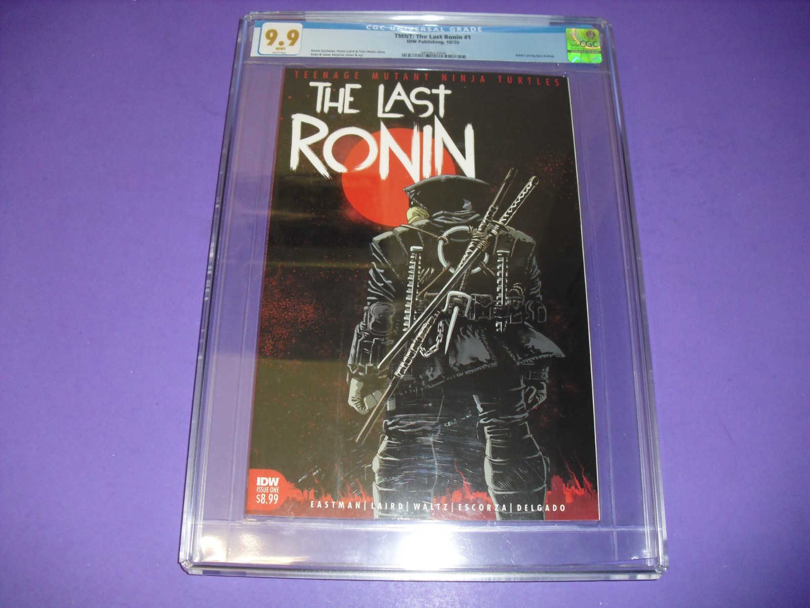TMNT The Last Ronin #1 CGC 9.9 MINT 1st print from 2020 IDW 9.8 First TMNT The Last Ronin #1 CGC 9.9 MINT 1st print from 2020 IDW 9.8 First