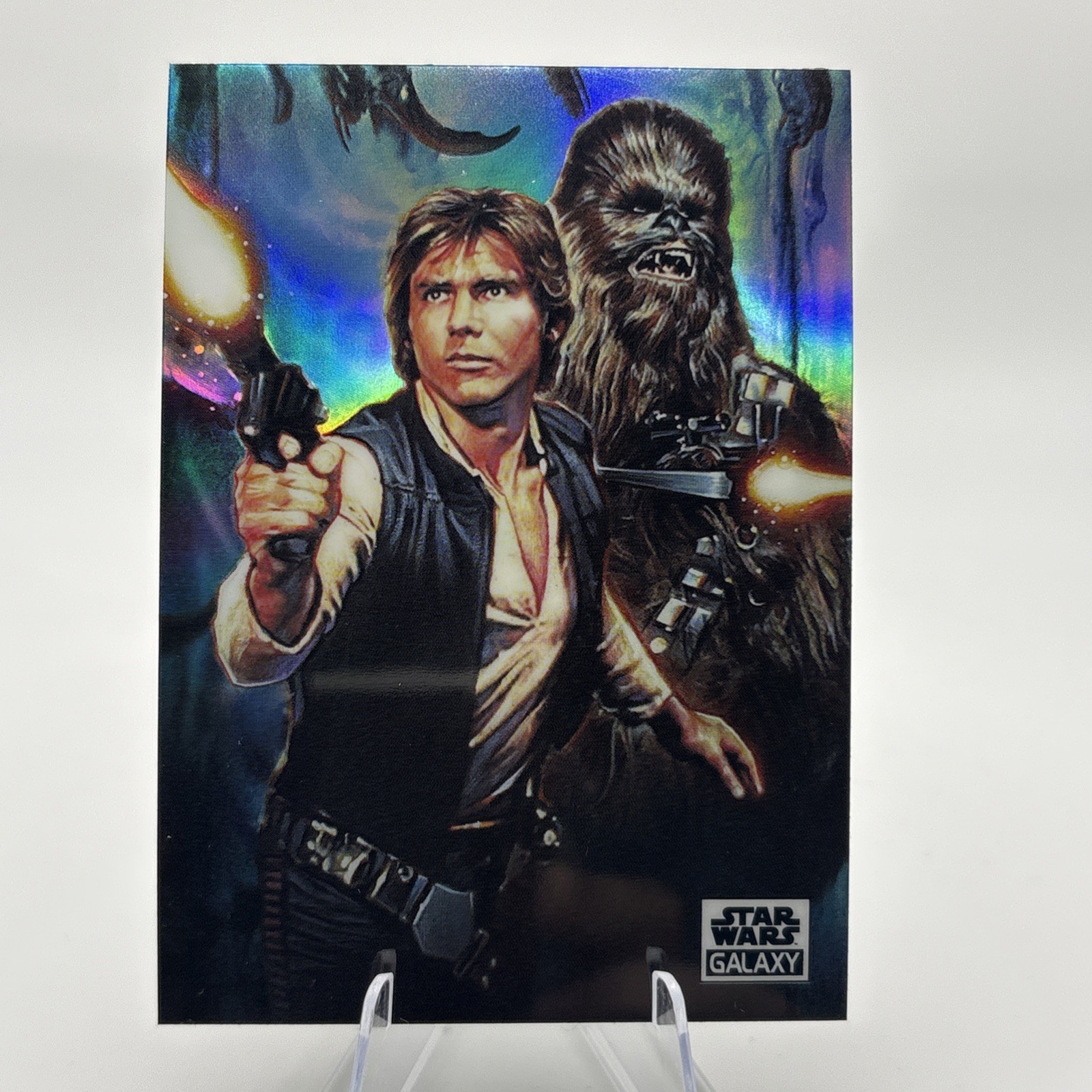 2021 Topps Chrome Star Wars Galaxy Refractor Steve Chorney The Rogue Years #79 2021 Topps Chrome Star Wars Galaxy Refractor Steve Chorney The Rogue Years #79