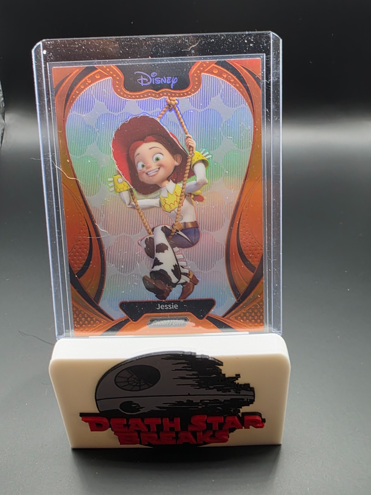 2025 KAKAWOW DISNEY PHANTOM SUPER RARE ORANGE REFRACTOR JESSE TOY STORY /50