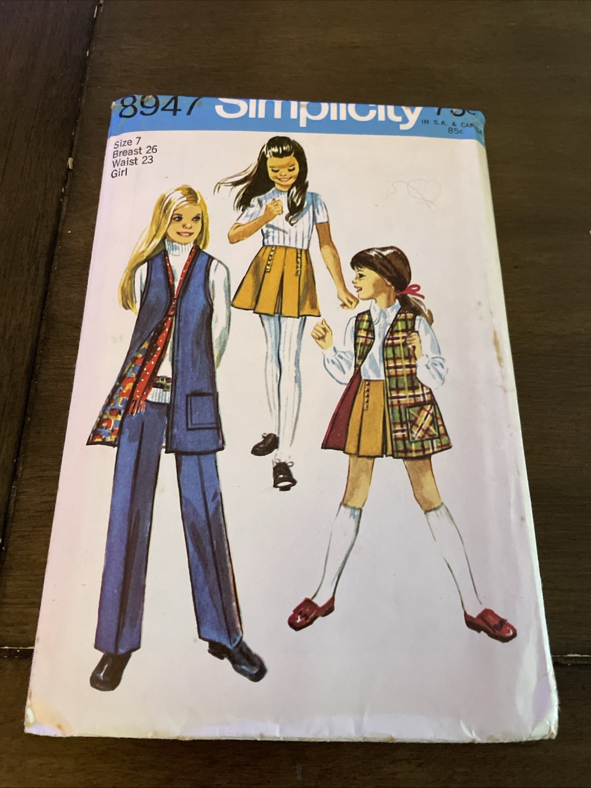 vintage simplicity sewing pattern 8947