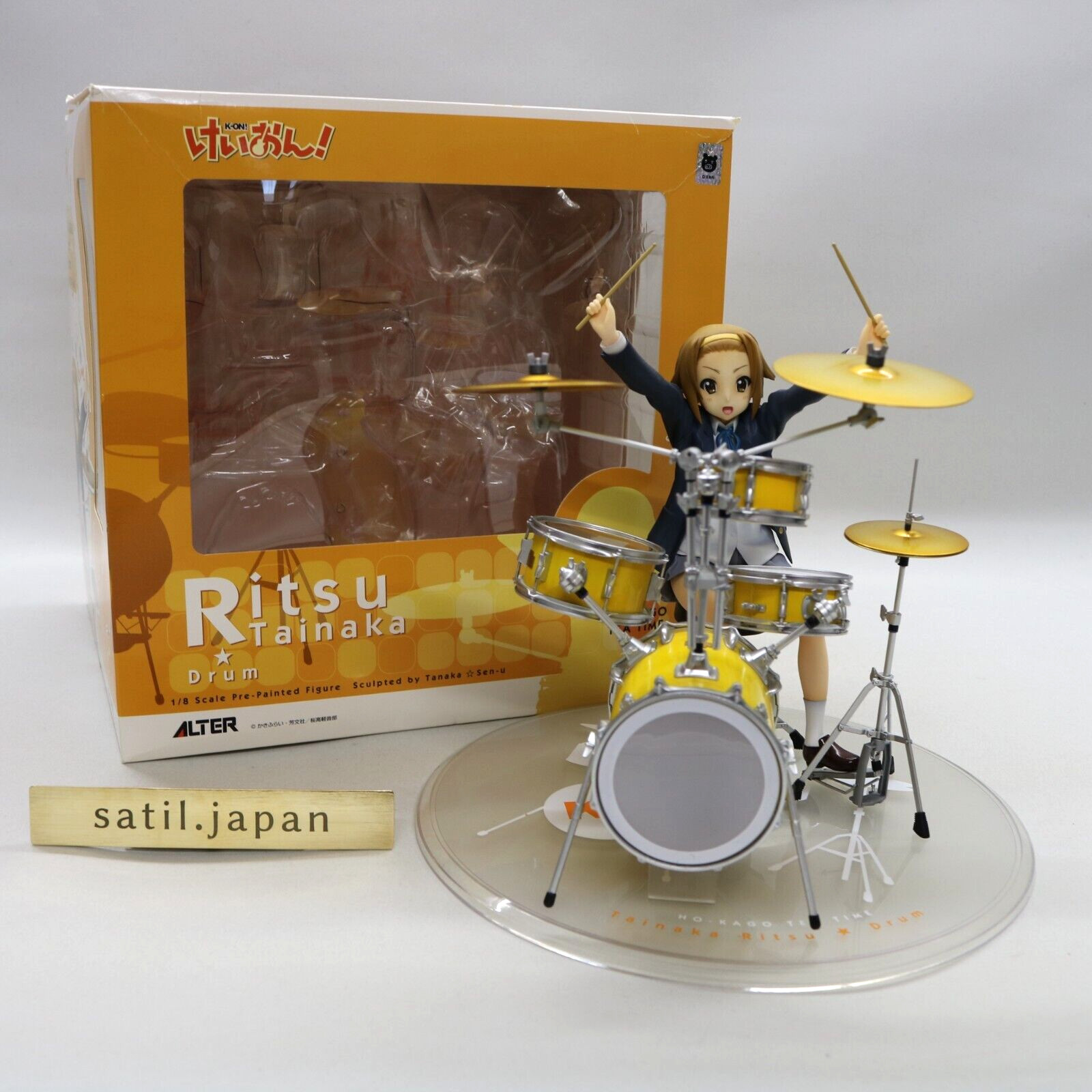 [USED] Alter K-On Ritsu Tainaka 1/8 Scale PVC Figure 190mm