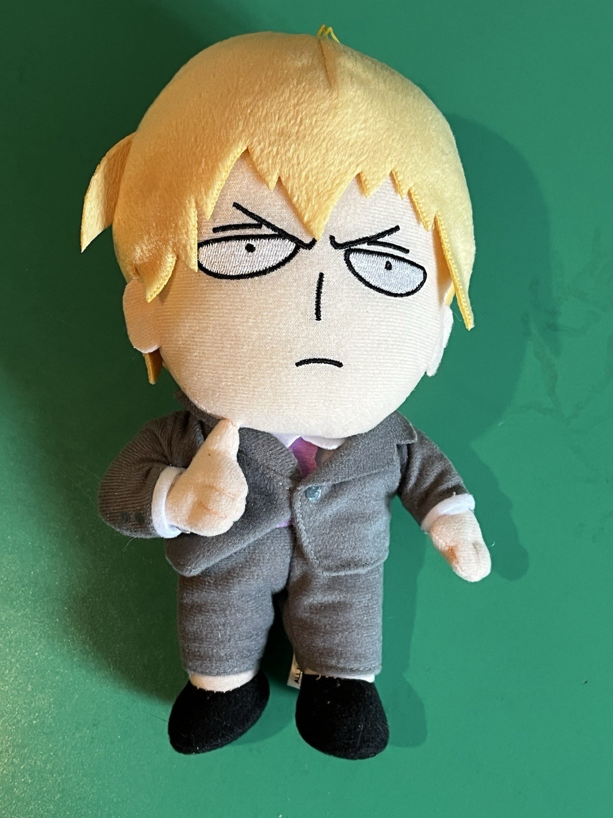 Mob Psycho 100 Anime Arataka Reigen Plush Toy 8\