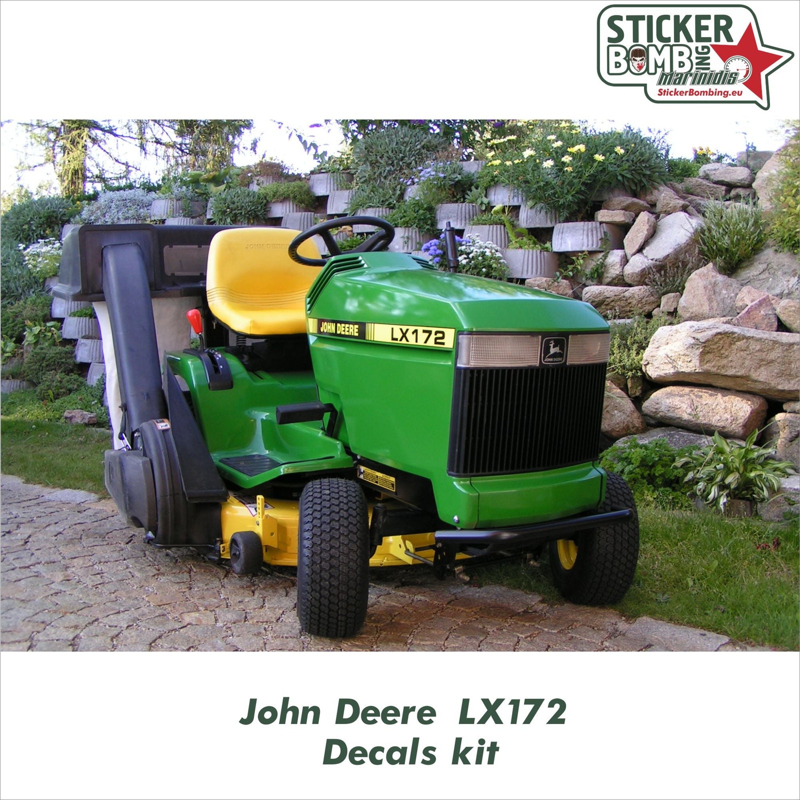 New John Deere LX172 Decals Kit