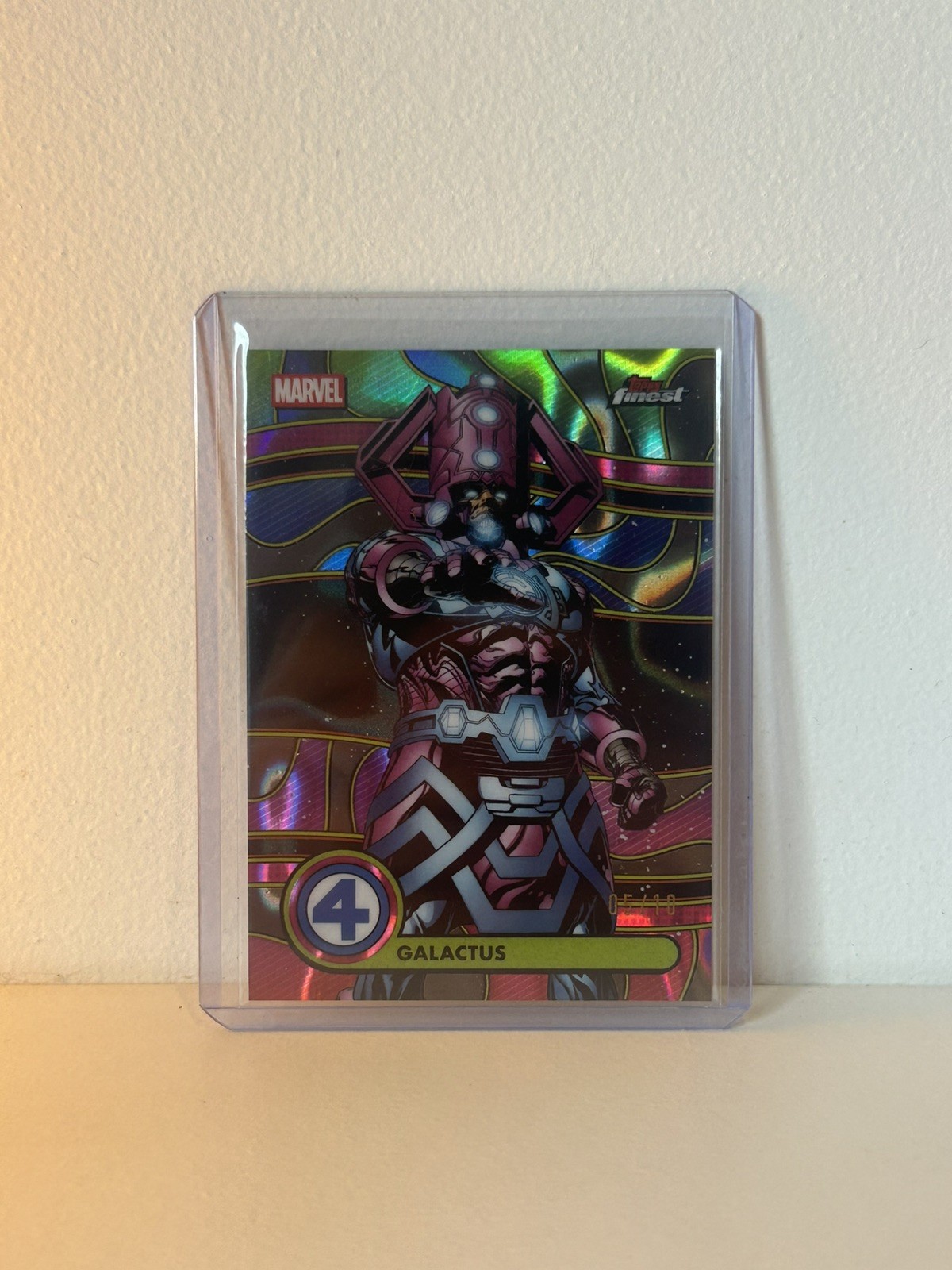 2026 Topps Marvel Fantastic Four Galactus BL-035 Black Kaleidoscope 5/10 