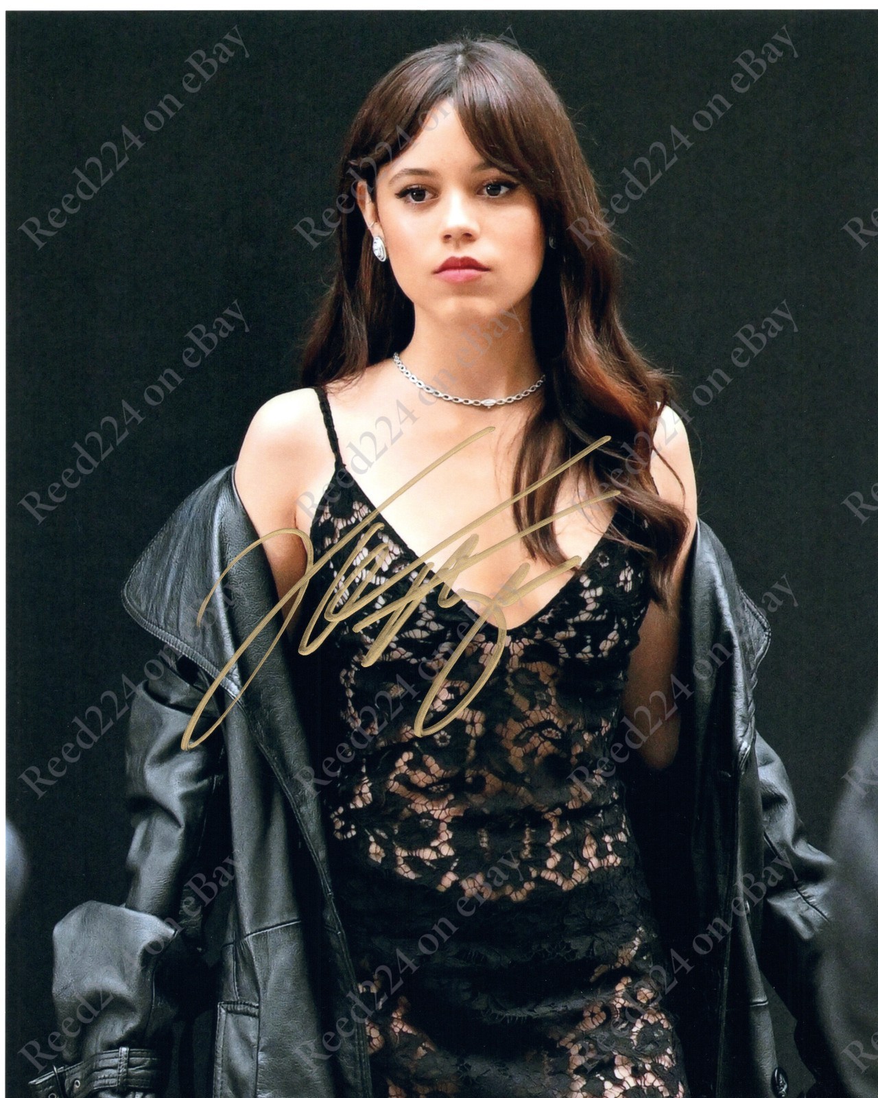 Jenna Ortega Signed 8x10 Photo UACC COA + Date, Location, & Event Details Jenna Ortega Signed 8x10 Photo UACC COA + Date, Location, & Event Details