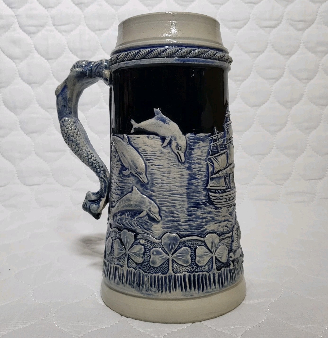 Vintage Original THEWALT Sailing Ship Beer Stein Vintage Original THEWALT Sailing Ship Beer Stein