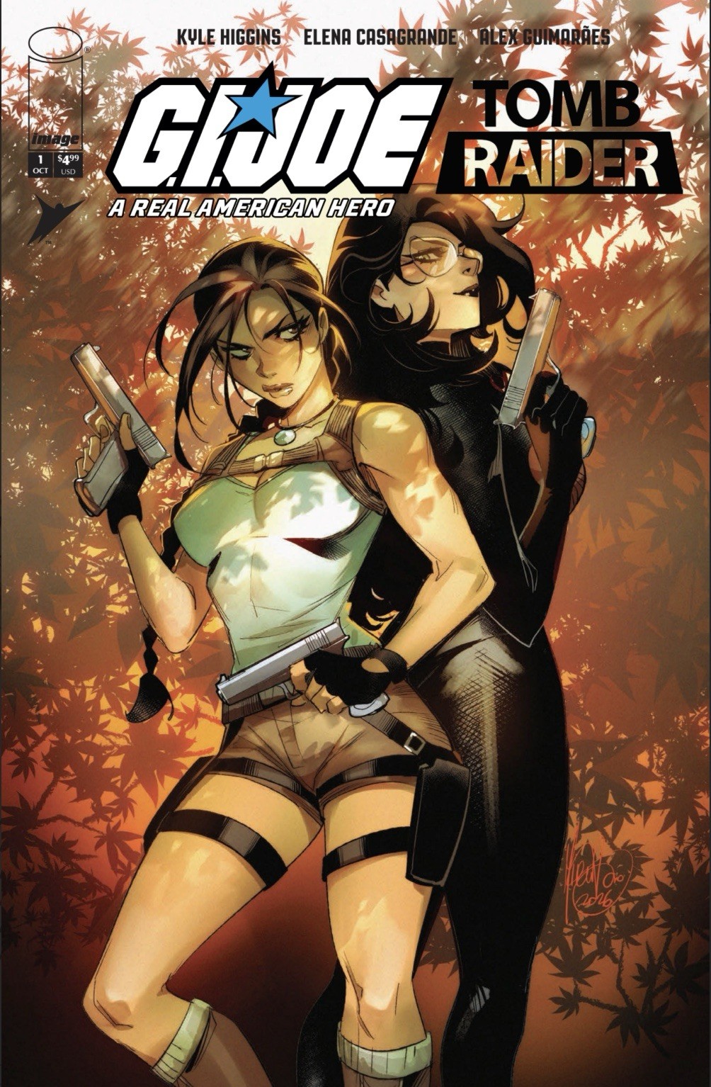🔥 GI JOE TOMB RAIDER #1 MIRKA ANDOLFO 616 COMICS Trade Dress Variant A LTD 750 🔥 GI JOE TOMB RAIDER #1 MIRKA ANDOLFO 616 COMICS Trade Dress Variant A LTD 750