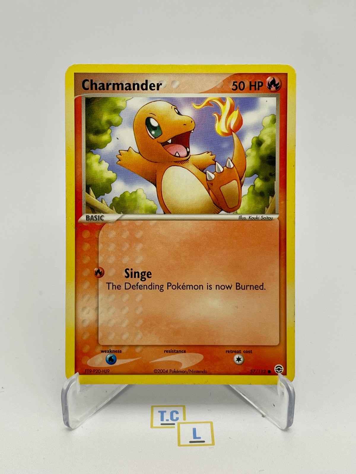 Charmander 57/112 Common FireRed & LeafGreen Pokemon Moderately Played Charmander 57/112 Common FireRed & LeafGreen Pokemon Moderately Played