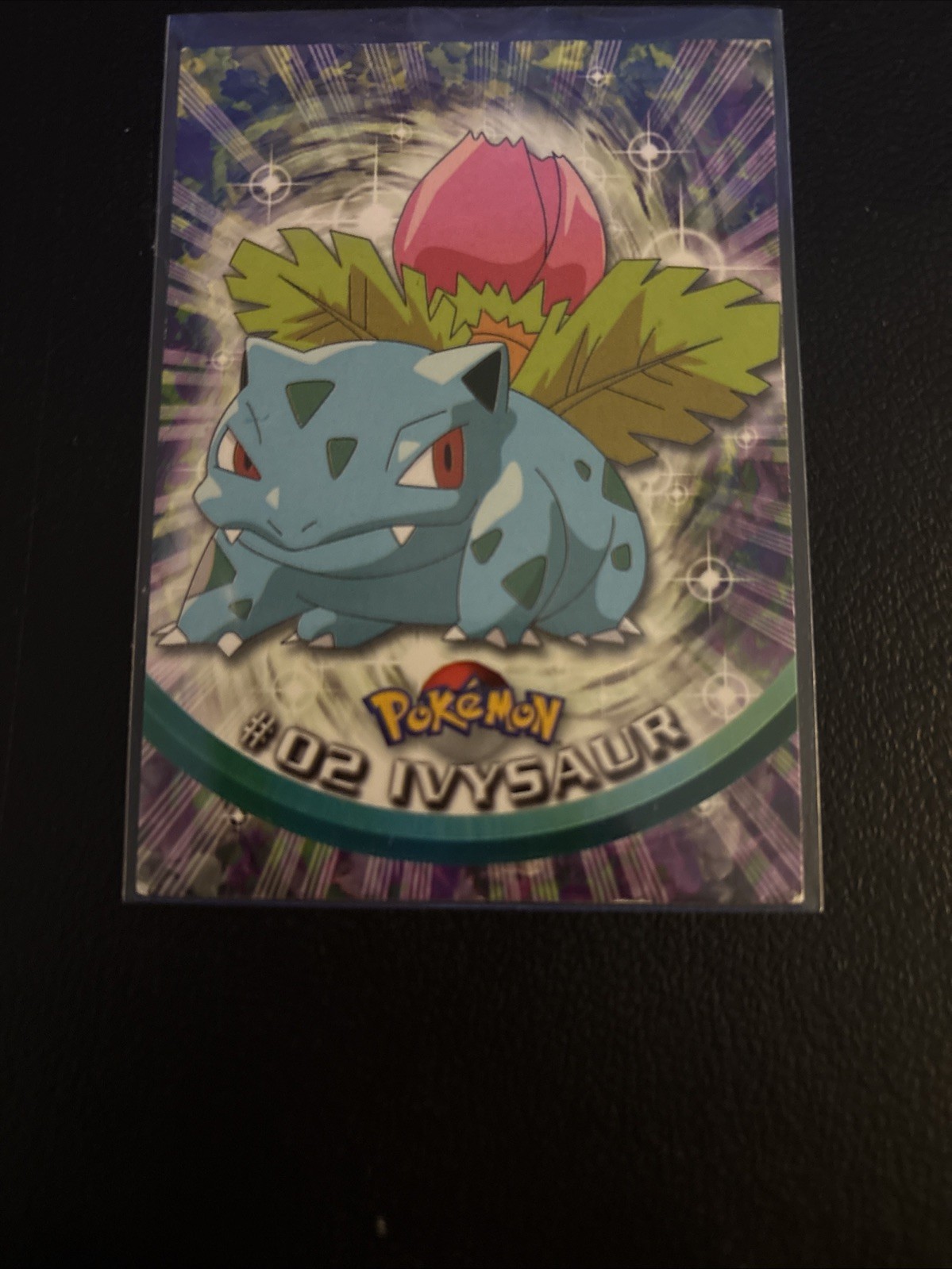 #02 IVYSAUR | 1999 Topps Pokémon TV Animation Edition Series 1