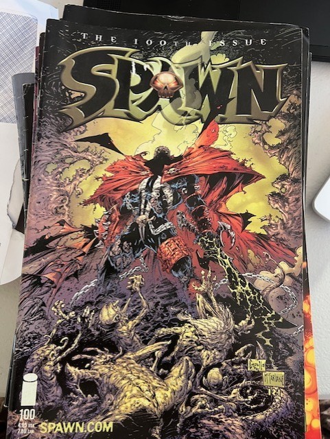 Spawn #100 (2000) Greg Capullo Todd McFarlane Variant Cover