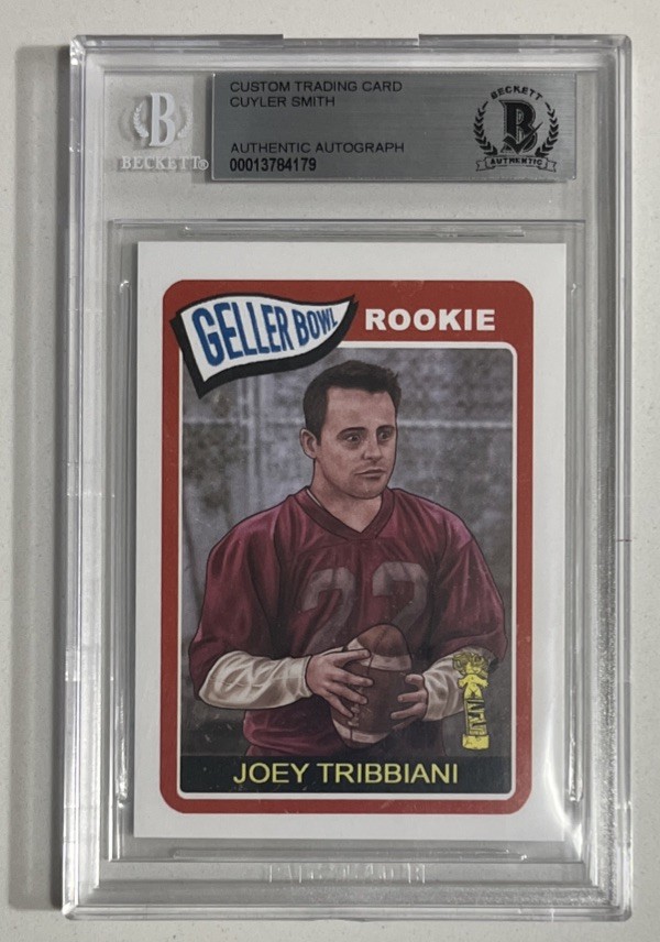 FRIENDS JOEY TRIBBIANI Matt LeBlanc CUYLER SMITH AUTO RARE */90 BAS AUTHENTIC NM