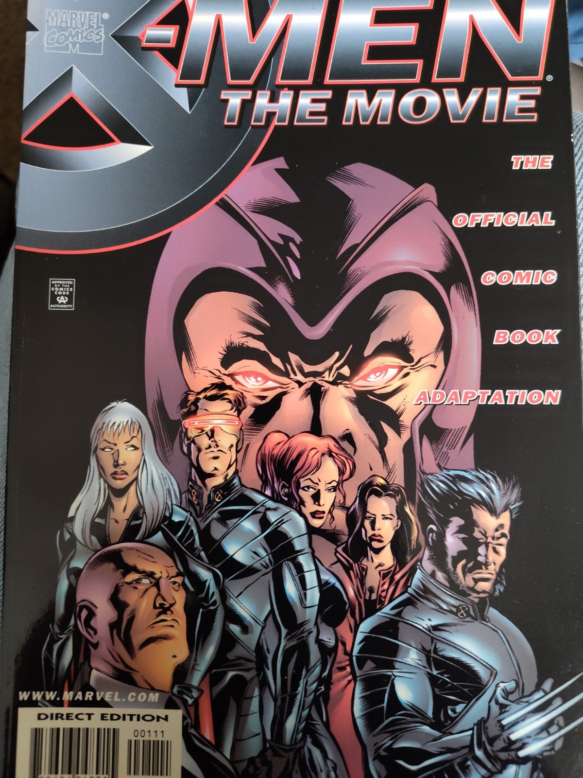 Vintage X-Men: The Movie – Official Comic Book Adaptation (Marvel Comics, 2000)