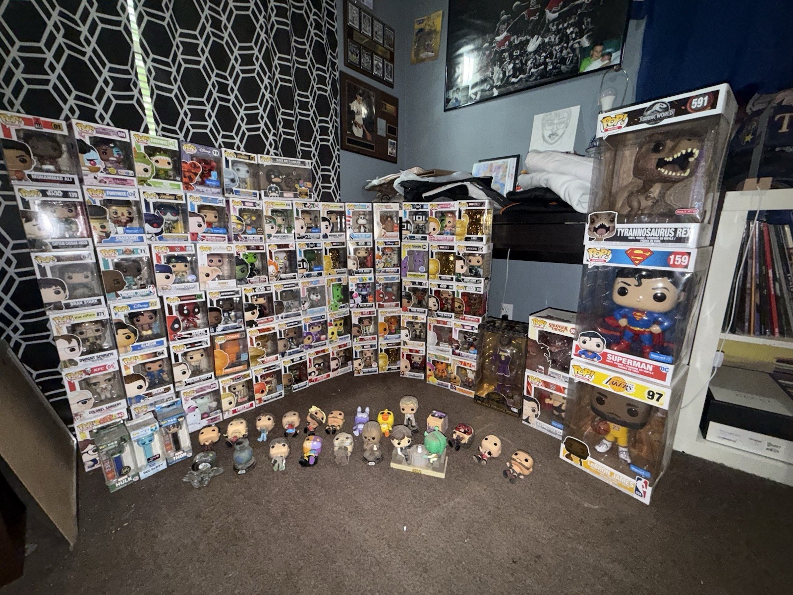Funko Pop Collectible Figures Massive Lot of 97 Items