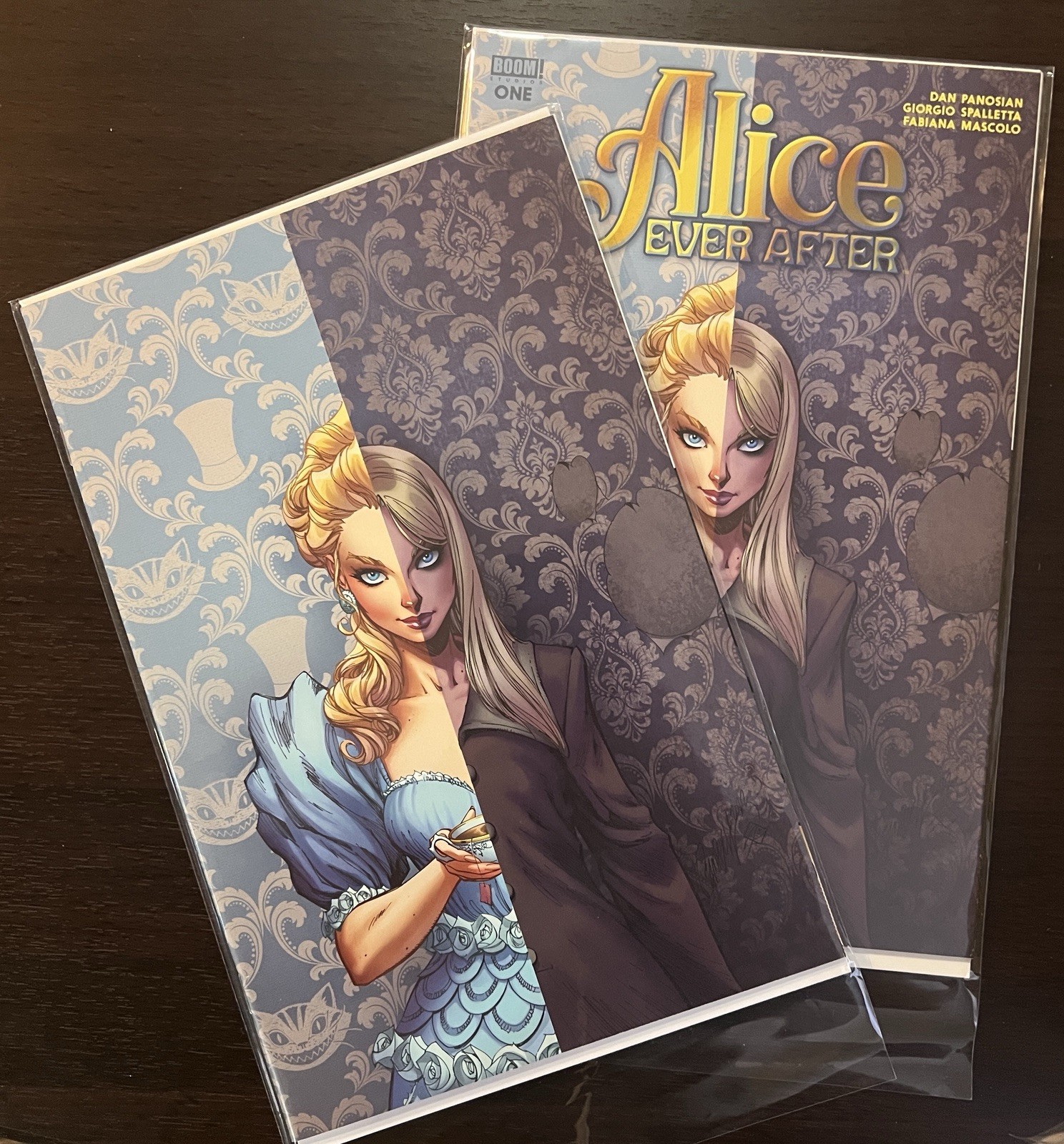 ALICE EVER AFTER 1 D + E J SCOTT CAMPBELL VARIANTS REVEAL + 1:10 VIRGIN SET