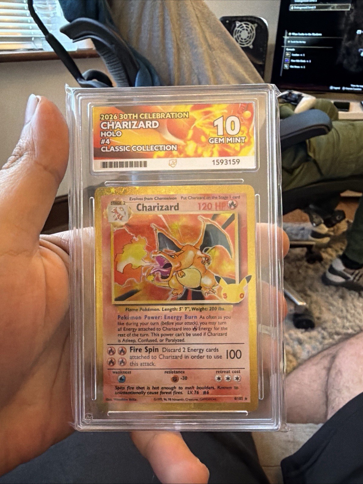 ACE 10 Charizard Holo 4/102 2026 30th Celebration Classic Collection English