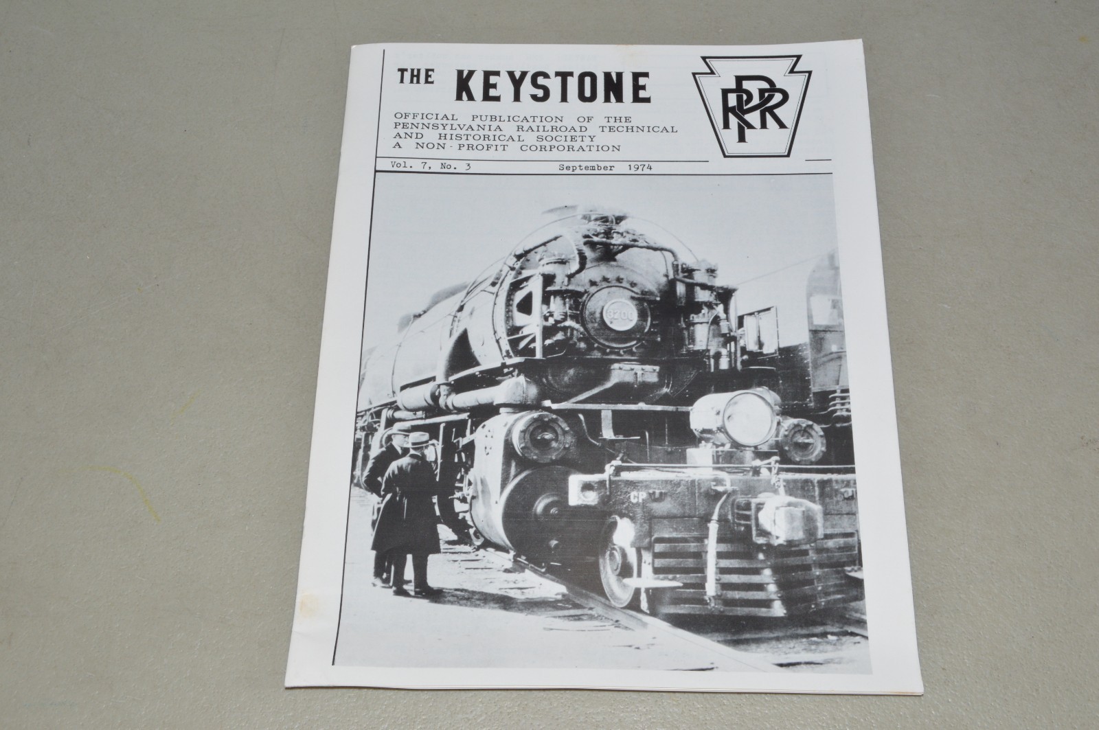 The Keystone magazine Pennsylvania RR Technical Historical Society V7 #3 1974
